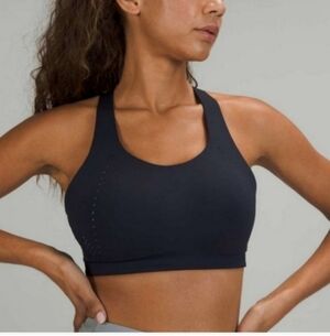 Lululemon Air Support Black Bra 38DD